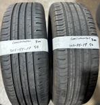 2x205-55-17 Continental zomer 7m €50 incl montage 205 55 17, Ophalen, Gebruikt, 17 inch, 205 mm