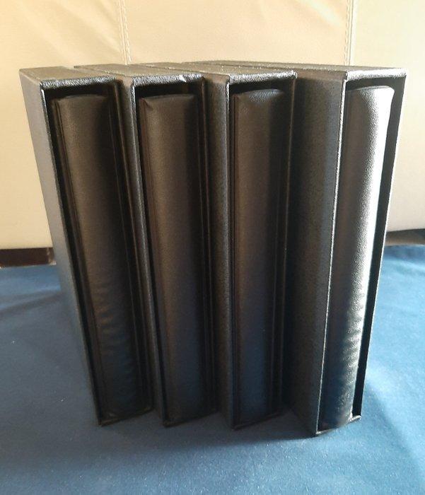 België - Accessoires : 4 Safe kaften + casette met blanco, Postzegels en Munten, Postzegels | Europa | België