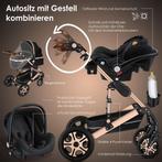 KESSER® Kinderwagen - 3 in 1 - Loops - Wandelwagen - Zwart, Verzenden, Nieuw