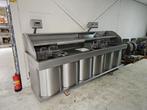 Gereviseerde Kiremko bakwand friteuse 3 P 7 manden bakplaat, Ophalen of Verzenden, Gebruikt