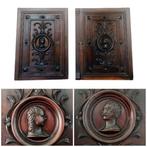 Casa Savoia: Umberto I e consorte - Paneel - Hout - Ante -