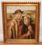 Markshausen (XX) - Couple of peasants, Antiek en Kunst