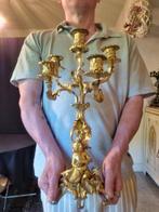 Pendule (2) Lodewijk XVI-stijl - Verguld brons - 1800-1850 -