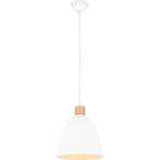 LED Hanglamp Trion Jaguar - Mat Wit Aluminium, Rond, 40W LED, Ophalen of Verzenden, Nieuw