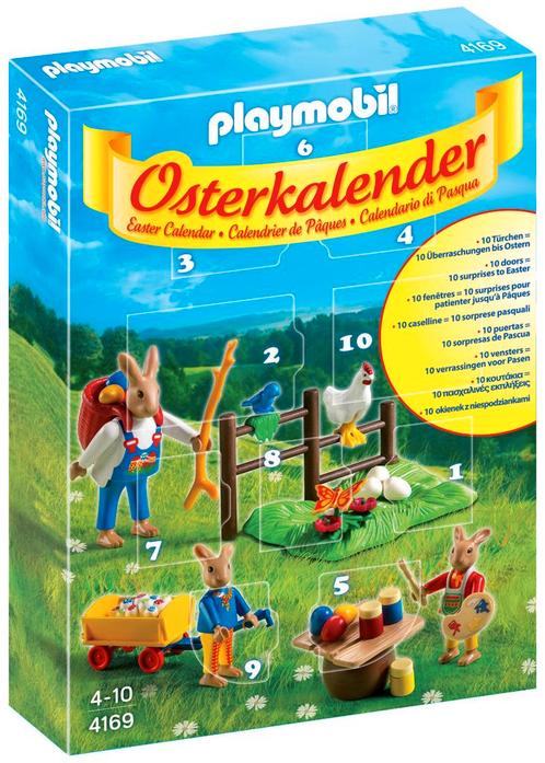 Playmobil Paaskalender - 4169 (Nieuw), Kinderen en Baby's, Speelgoed | Playmobil, Zo goed als nieuw, Verzenden