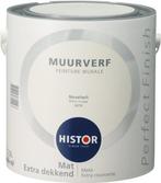 Histor Perfect Finish Muurverf Mat - Nevelwit 6216 - 2,5 Lit, Nieuw, Verzenden