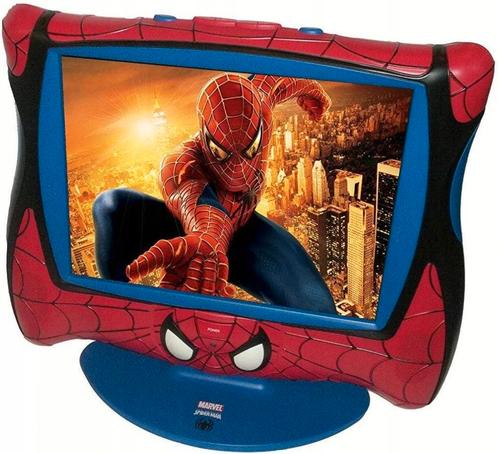 Marvel LCD1SP 15 Inch Spider-Man LCD Televisie (Incl. afsta, Audio, Tv en Foto, Televisies, Zo goed als nieuw, Verzenden