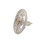 Ring - 18 karaat Witgoud - 1.50ct. tw. Diamant (Natuurlijk), Nieuw