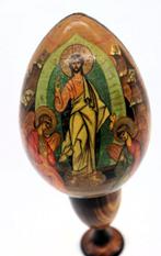 Icoon - Hout - Ovo icoon Orthodox - 26 cm, Antiek en Kunst
