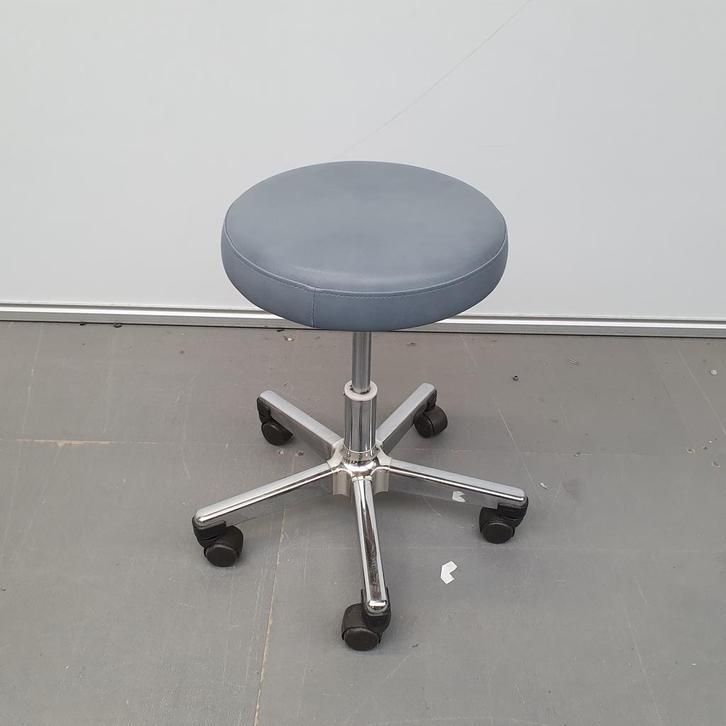 Medische kruk - blauwe skai - ihv 42-54 cm, Huis en Inrichting, Barkrukken, Ophalen of Verzenden