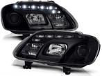 Koplampen VW Touran 03-06 DRL look Devil Eyes Zwart, Ophalen of Verzenden, Nieuw