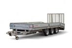 Nugent B5520T-DS-AL-RTD beavertail Machinetransporter, Auto diversen, Aanhangers en Bagagewagens, Ophalen of Verzenden, Gebruikt