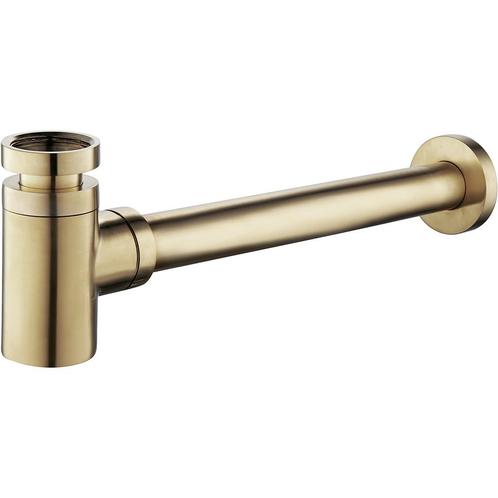 Wiesbaden Star Sifon - Laag - 5/4inch x 32mm - Geborsteld, Doe-het-zelf en Verbouw, Sanitair, Nieuw, Ophalen of Verzenden
