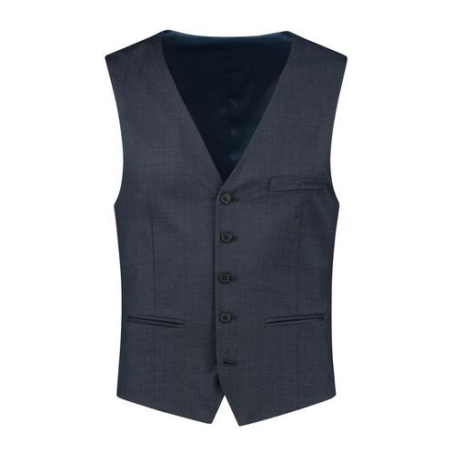 GENTS - MM gilet Wol blauw - 50, Kleding | Heren, Kostuums en Colberts, Verzenden