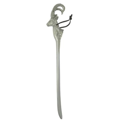 schoenlepel steenbok 49cm, Huis en Inrichting, Woonaccessoires | Overige, Verzenden