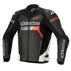 Alpinestars GP Force Leren Jas Zwart Wit Fluo Rood, Nieuw met kaartje, Jas | textiel, Alpinestars, Heren