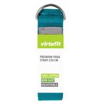 VirtuFit Premium Yoga Riem - 250 cm - Ocean Green, Sport en Fitness, Yoga en Pilates, Verzenden, Nieuw