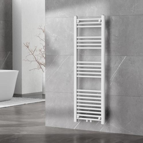 [neu.haus] Handdoekradiator Voss 120x40x3 cm wit, Doe-het-zelf en Verbouw, Verwarming en Radiatoren, Nieuw, Verzenden