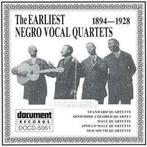 cd - Various - The Earliest Negro Vocal Quartets 1894-1928, Verzenden, Zo goed als nieuw
