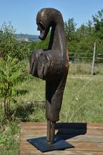 Zeldzame Fang smidse blaasbalg - Songye - DR Congo, Antiek en Kunst