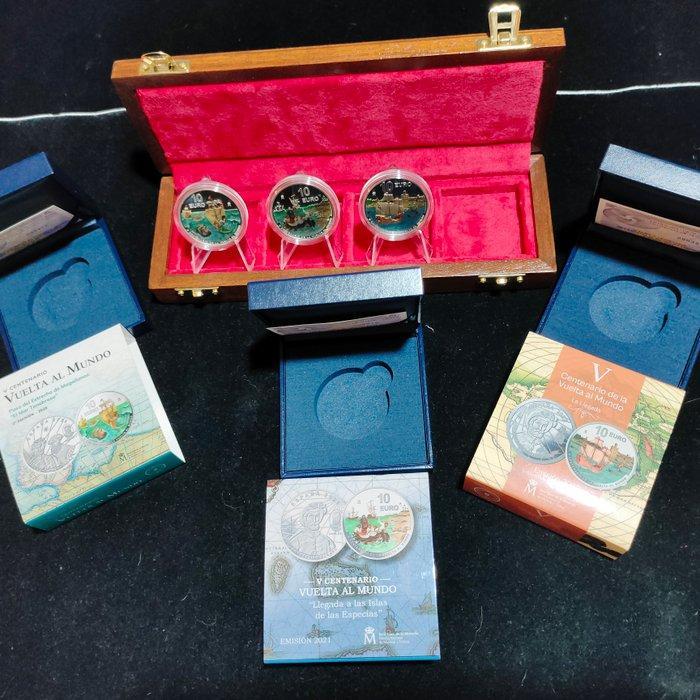 Spanje. 10 Euro 2020/2022 V Centenary of the Tour of the, Postzegels en Munten, Munten | Europa | Euromunten