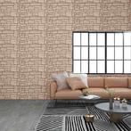 vidaXL 10 st Wandpanelen 3D beige baksteen EPS, Doe-het-zelf en Verbouw, Platen en Panelen, Verzenden, Nieuw