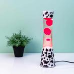 Lavalamp koe met roze lava, Verzenden, Nieuw