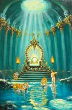 Nikolay Gorovoy - The bathing of Aphrodite, Antiek en Kunst