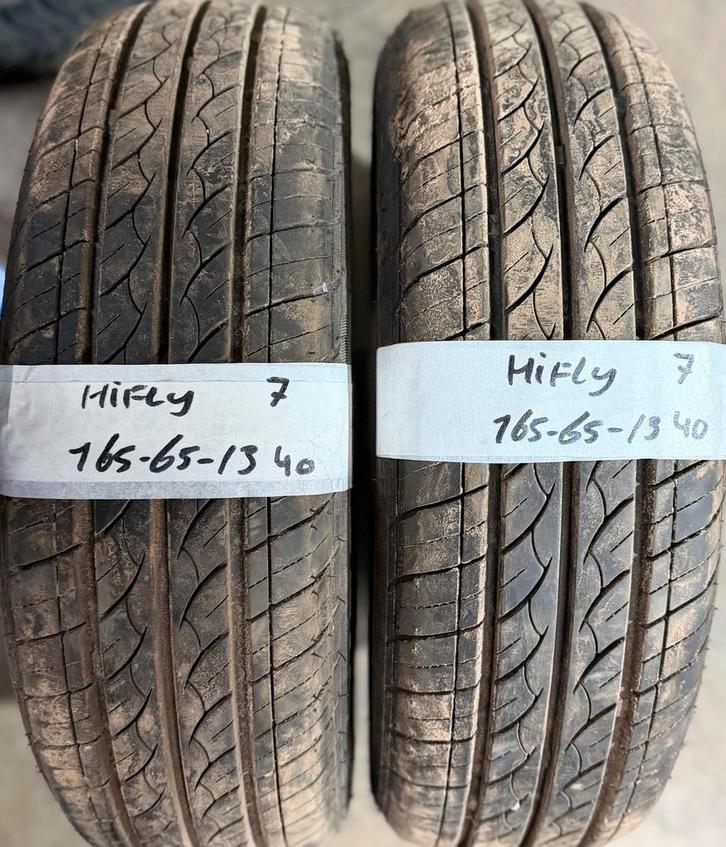 2x165-65-13 Hifly Zomer 2x7m €40 Per Band 165 65 13, Auto-onderdelen, Banden en Velgen, 13 inch, Zomerbanden, 165 mm, Personenwagen