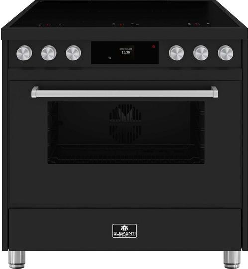 Elementi di Cucina EM9036-MZ-S inductie fornuis - modern - m, Witgoed en Apparatuur, Fornuizen, 60 cm of meer, Vrijstaand, 5 kookzones of meer