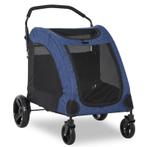 Hondenbuggy Hondenkoets Hondentas Pets Oxford Large Blauw+Zw