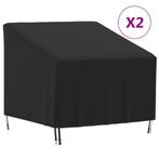 vidaXL Tuinstoelhoezen 2 st 420D 90x90x50/75 cm oxford stof, Verzenden, Nieuw