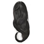 [in.tec]® Pruik - Synthetisch haar - kunst haar - zwart, Sieraden, Tassen en Uiterlijk, Uiterlijk | Haarverzorging, Nieuw, Verzenden
