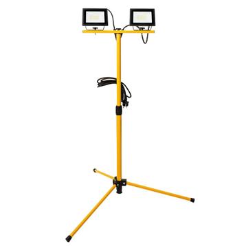 LEDs Work Bouwlamp met DUO Statief 4250 - IP54 waterdicht - beschikbaar voor biedingen