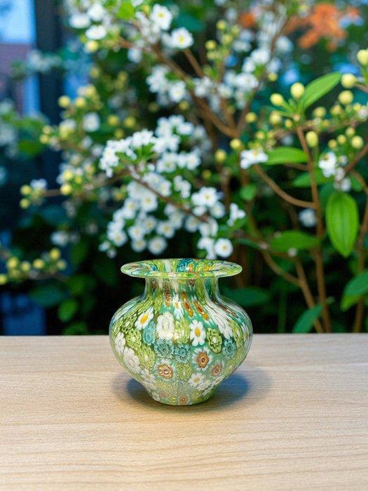 Vaas - Muranoglas - Vaas van Murano met 24-karaats goud., Antiek en Kunst, Antiek | Glas en Kristal