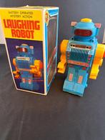 Yonezawa - Speelgoed robot Laughing Robot Yonezawa Battery, Antiek en Kunst, Antiek | Speelgoed