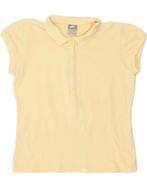 NIKE Womens Polo Shirt UK 14/16 Large Yellow, Kleding | Dames, Verzenden, Nieuw