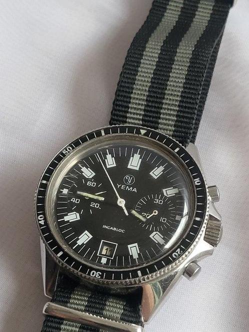 Yema - plongée cal7734 - Heren - 1970-1979, Sieraden, Tassen en Uiterlijk, Horloges | Heren