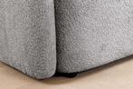 Moderne bank ART DECO 200cm grijs Bouclé 3-zits bank incl., Huis en Inrichting, Ophalen of Verzenden, Nieuw