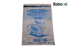 Instructie Boek Suzuki GSX 750 F 1998-2006 (GSX750F AK11, Motoren, Onderdelen | Suzuki, Verzenden, Gebruikt