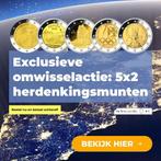 5x 2 Euro herdenkingsmunten voor maar 10 euro, Postzegels en Munten, Munten | Europa | Euromunten, Verzenden