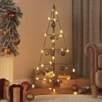 vidaXL Kerstdecoratie kerstboom 100 cm metaal zwart, Diversen, Kerst, Verzenden, Nieuw