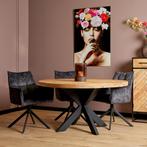 Eettafel Denver | 120 cm | Rond, Huis en Inrichting, Tafels | Eettafels, Ophalen of Verzenden, Nieuw