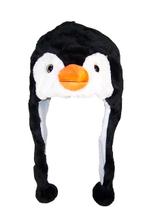 Muts Flappen Pinguin Laplander met Oortjes Zwart Wit Vogel B, Kinderen en Baby's, Ophalen of Verzenden, Nieuw