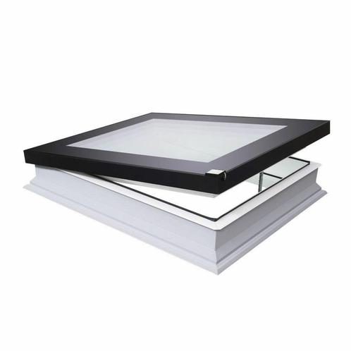Fakro elektrisch platdakraam triple glas DEF DU6 100x100 cm, Doe-het-zelf en Verbouw, Glas en Ramen, Verzenden