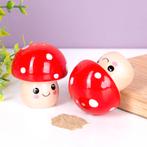 Kawaii paddenstoelen peper- en zoutstel, Verzenden, Nieuw