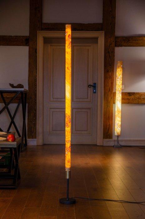 Veneerlamps - Tadeusz Piesiak - Staande lamp - Serene Slank, Antiek en Kunst, Antiek | Lampen