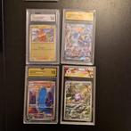 Pokémon - 4 Graded card - Nidoking, Wailord Foil, Full art -, Nieuw