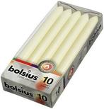 BOLSIUS DINERKAARSEN 230 X 20 MM (IVOOR) PAK 10 STUKS, Nieuw, Verzenden