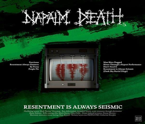 cd digi - Napalm Death - Resentment Is Always Seismic â., Cd's en Dvd's, Cd's | Hardrock en Metal, Zo goed als nieuw, Verzenden
